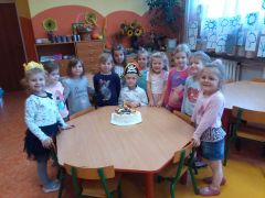 ilustracja do wpisu 
PUCHATKI - 5 - urodziny Tymka i Natalki