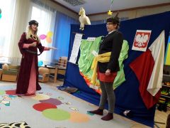 ilustracja do wpisu 
TYGRYSKI - spektakl teatralny ,, Kto ty jesteś?Polak mały