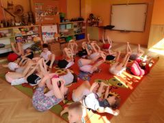 ilustracja do wpisu 
MĄDRE SÓWKI - ćwiczą jogę