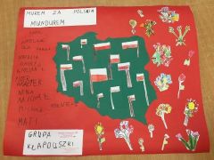 ilustracja do wpisu 
KŁAPOUSZKI - akcja ,,MUREM ZA POLSKIM MUNDUREM"