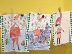 ilustracja do wpisu 
KŁAPOUSZKI - portret Mikołaja