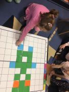 ilustracja do wpisu 
KŁAPOUSZKI - zabawa w kodowanie