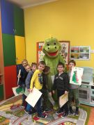 ilustracja do wpisu 
KŁAPOUSZKI - portret Dinusia