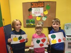 ilustracja do wpisu 
KŁAPOUSZKI - praca plastyczna