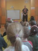 ilustracja do wpisu 
KRÓLICZKI - spotkanie z mistrzem olimpijskim p. Wojciechem Nowicki