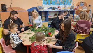 ilustracja do wpisu 
Świąteczne warsztaty w Tygryskach