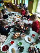 Króliczki podczas wigilii